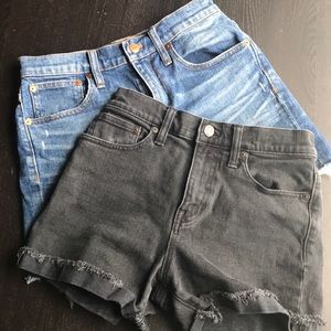 MADEWELL HI-RISE SHORTS BUNDLE!! GREAT DEAL!!